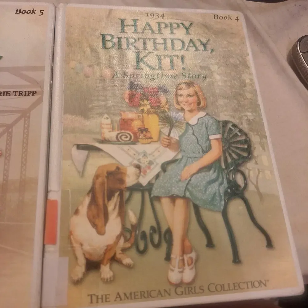 4 5 6 American Girl Kit Happy Birthday Saves The Day And Changes HB Ex-Lib